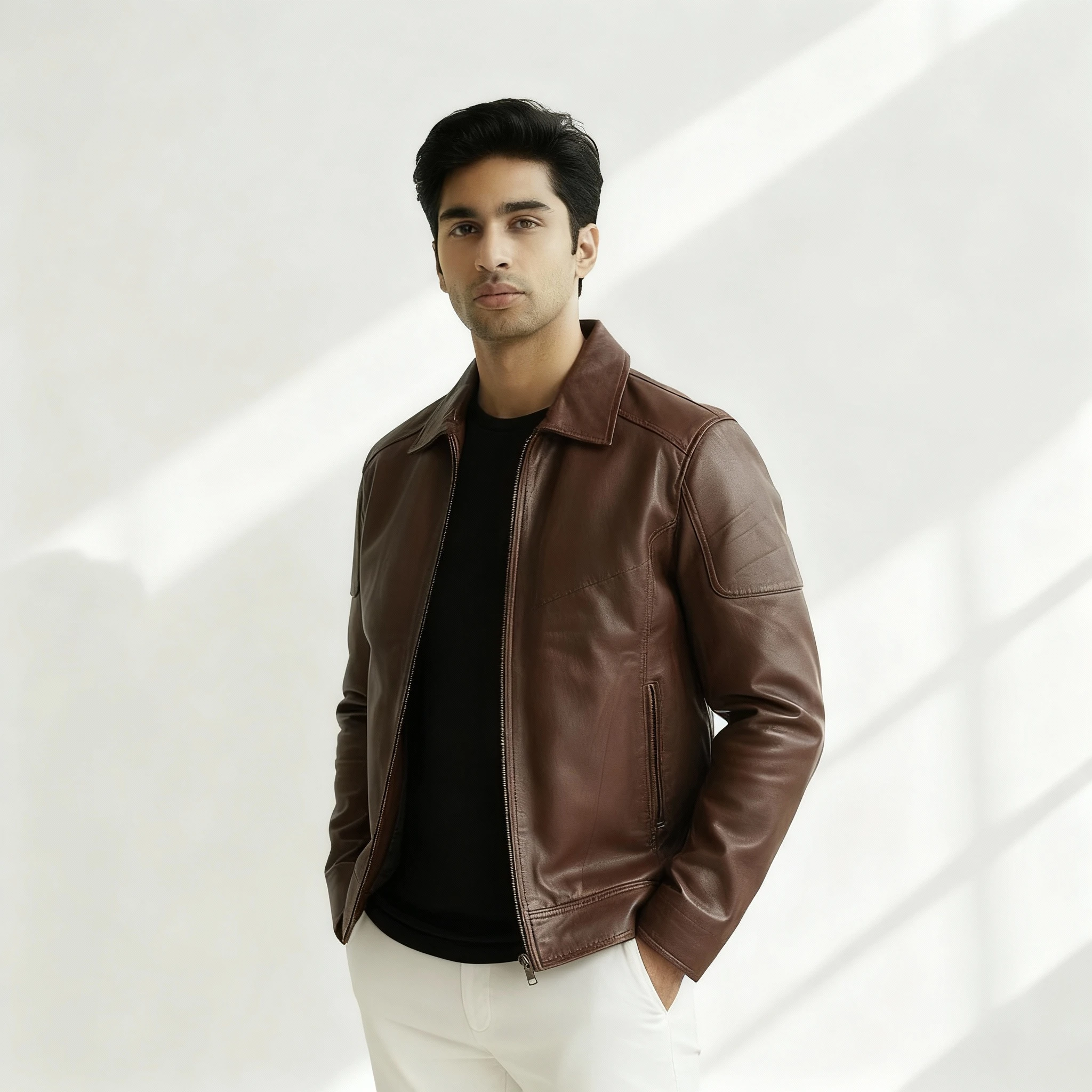 ARZO “Urban Maverick” Leather Jacket